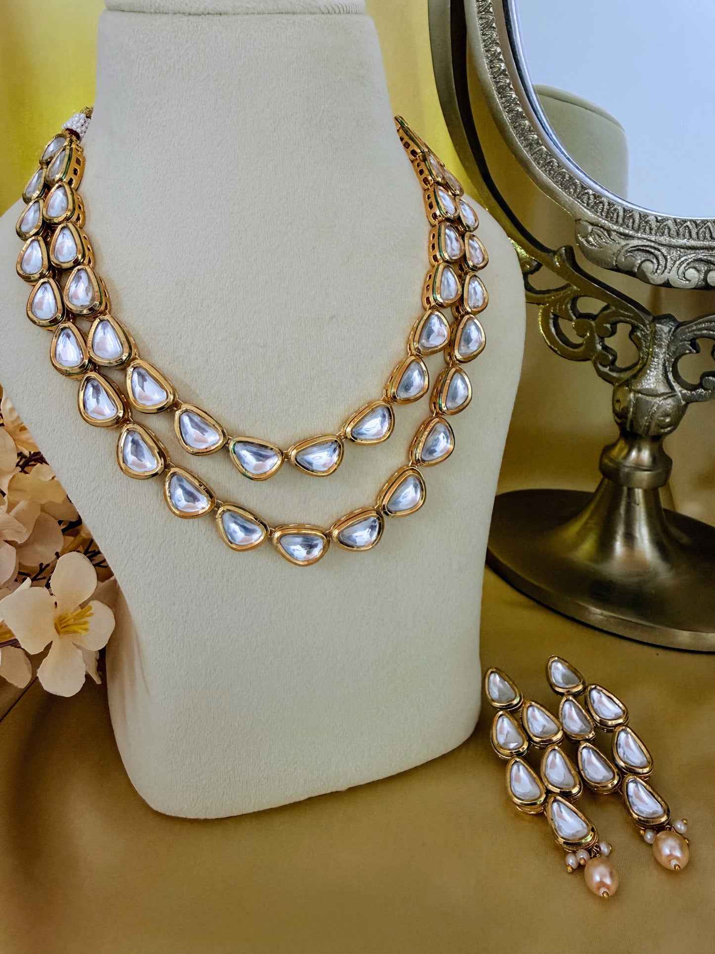 ✨Kundan double layer Necklace ✨