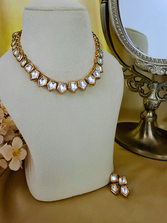 ✨Kundan single layer Necklace ✨