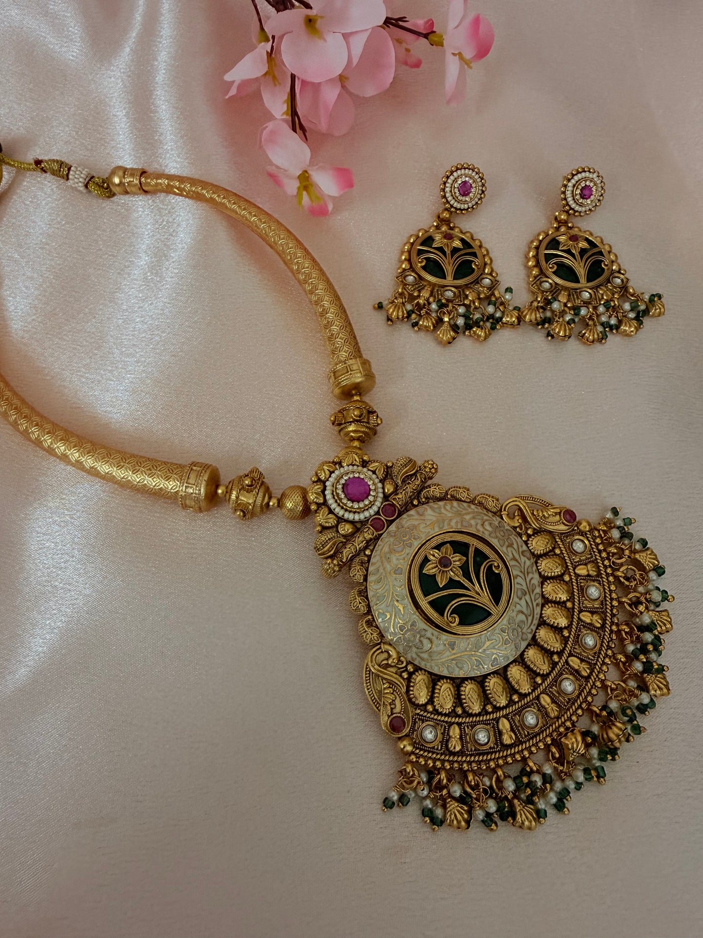 Antique Hasli with Ruby Stone