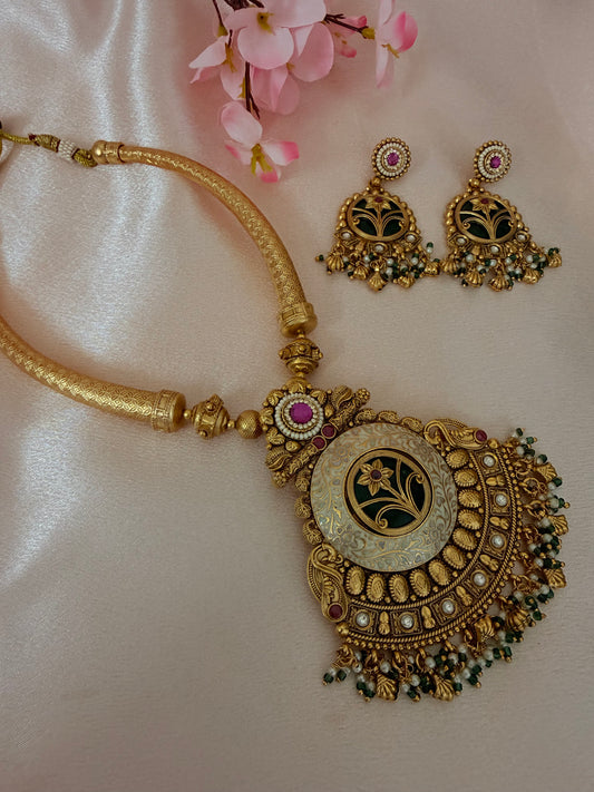 Antique Hasli with Ruby Stone