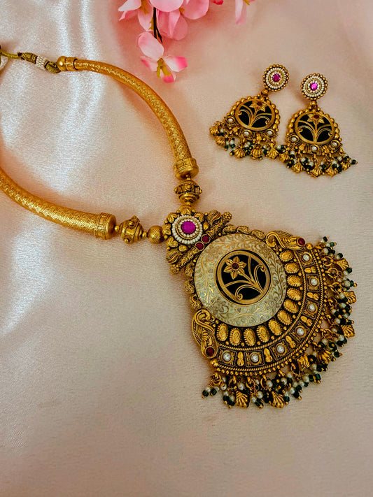 Antique Hasli with Ruby Stone