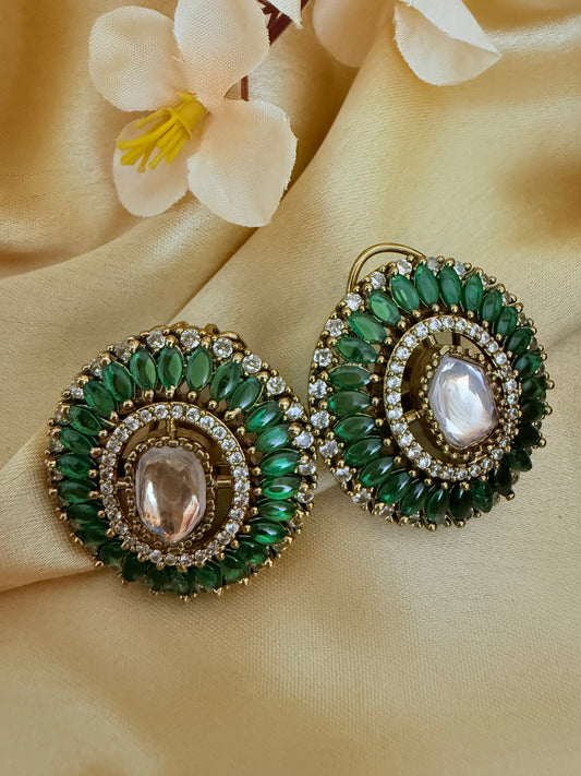 Big Kundan studs✨