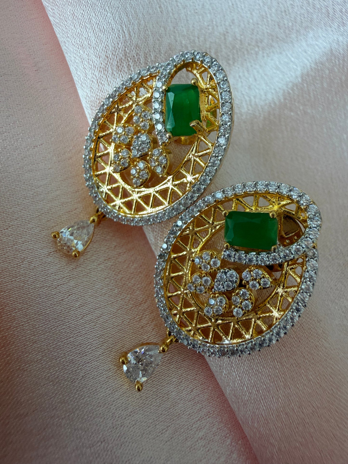 💎AD pendant set- Ruby/Emerald💎
