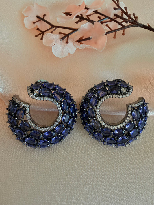 ✨Cubic Zerconia Brass CZ classic Earrings ✨