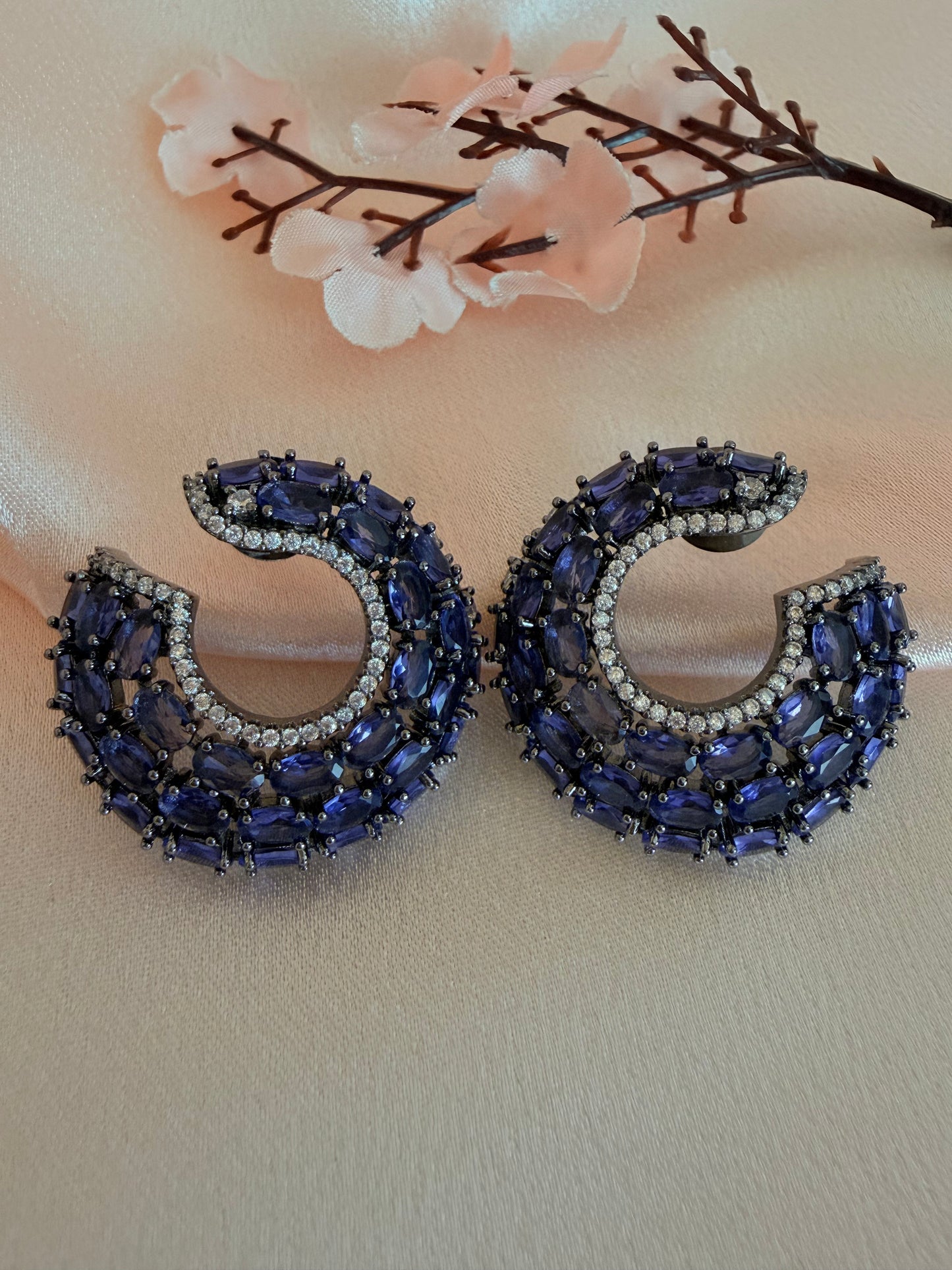 ✨Cubic Zerconia Brass CZ classic Earrings ✨