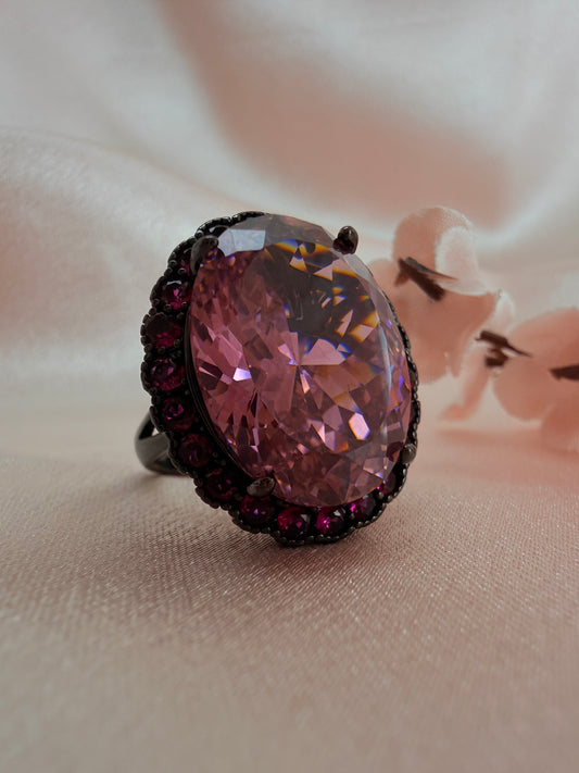 ✨Turkish Zultanite Rose pink adjustable Ring ✨