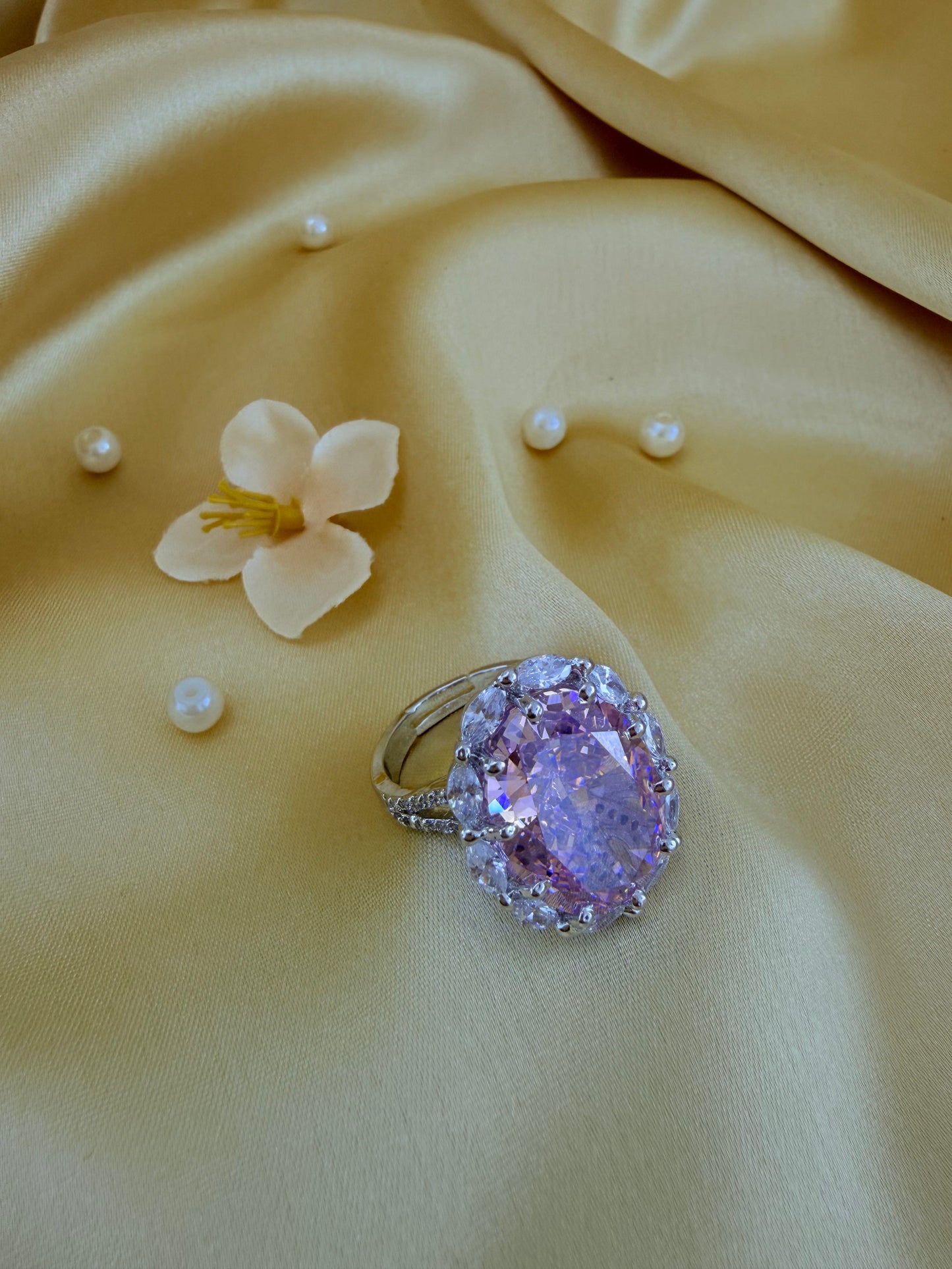 Turkish Zultanite Statement Cocktail Ring