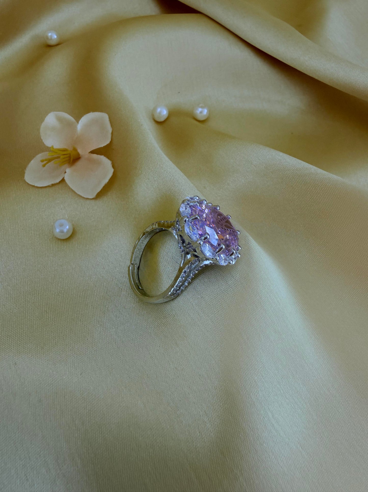 Turkish Zultanite Statement Cocktail Ring
