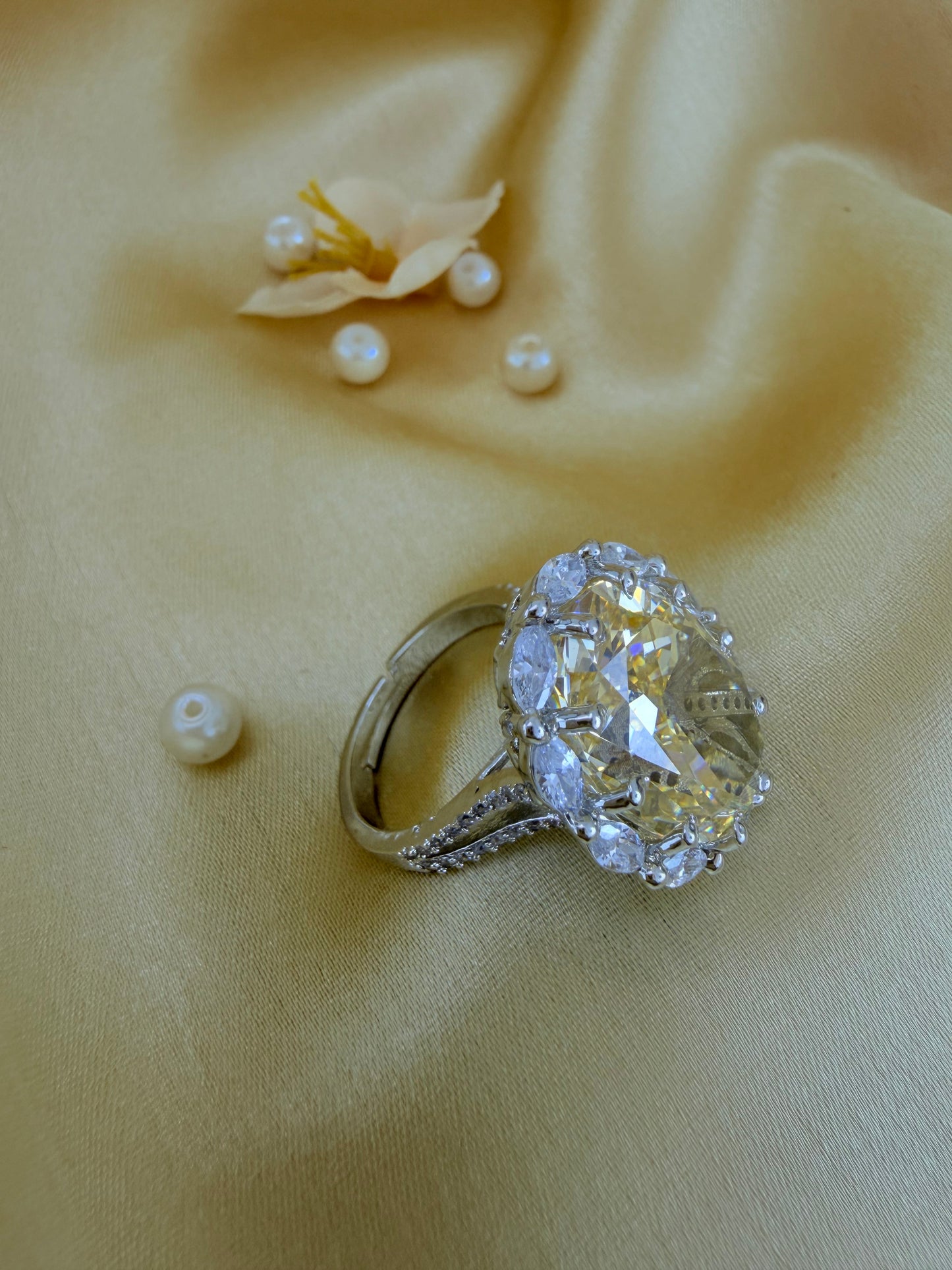 Turkish Zultanite Statement Cocktail Ring