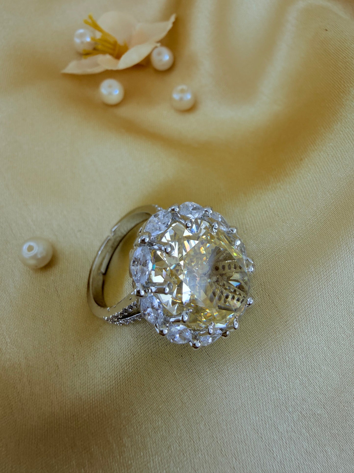 Turkish Zultanite Statement Cocktail Ring