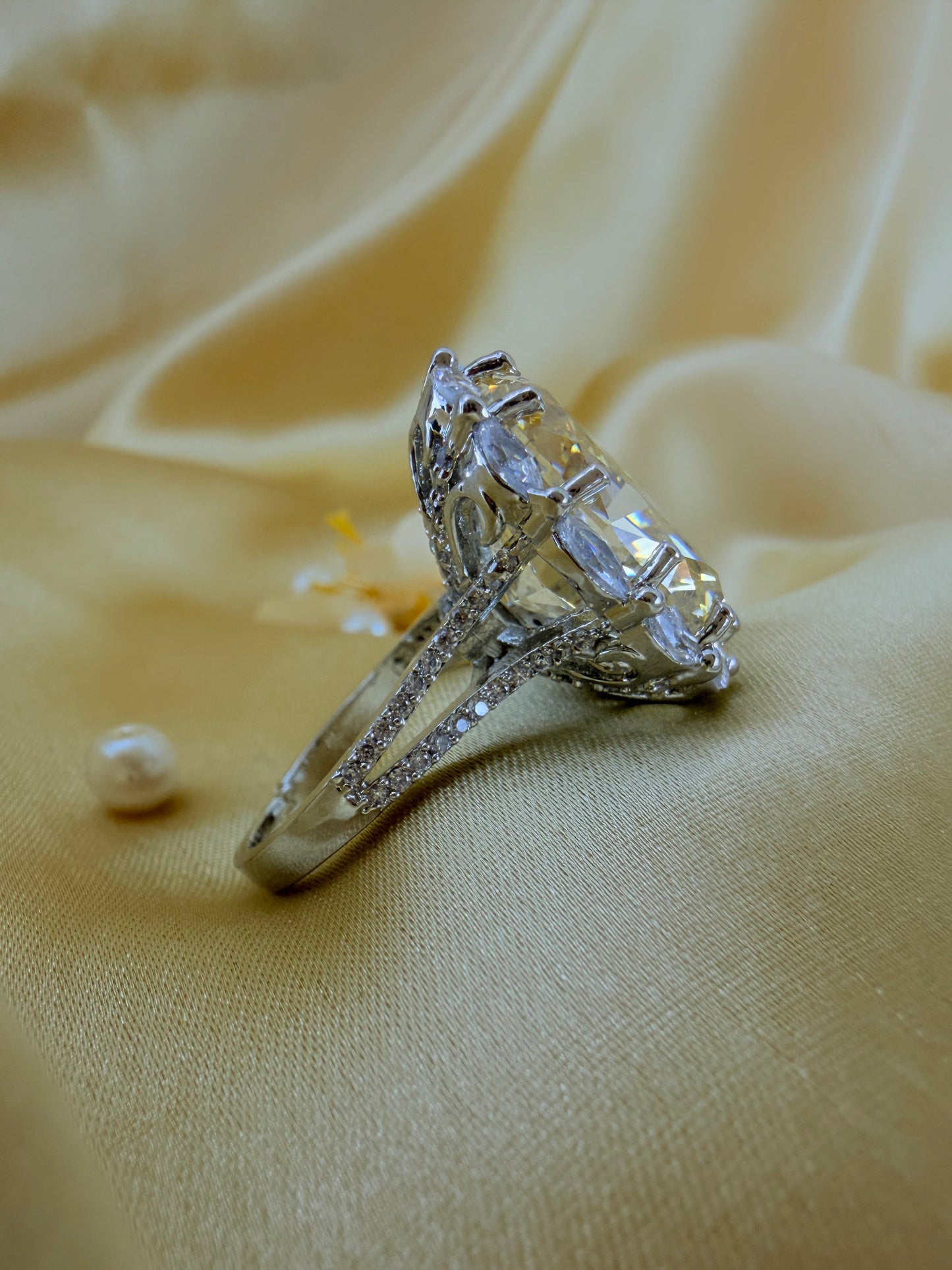 Turkish Zultanite Statement Cocktail Ring