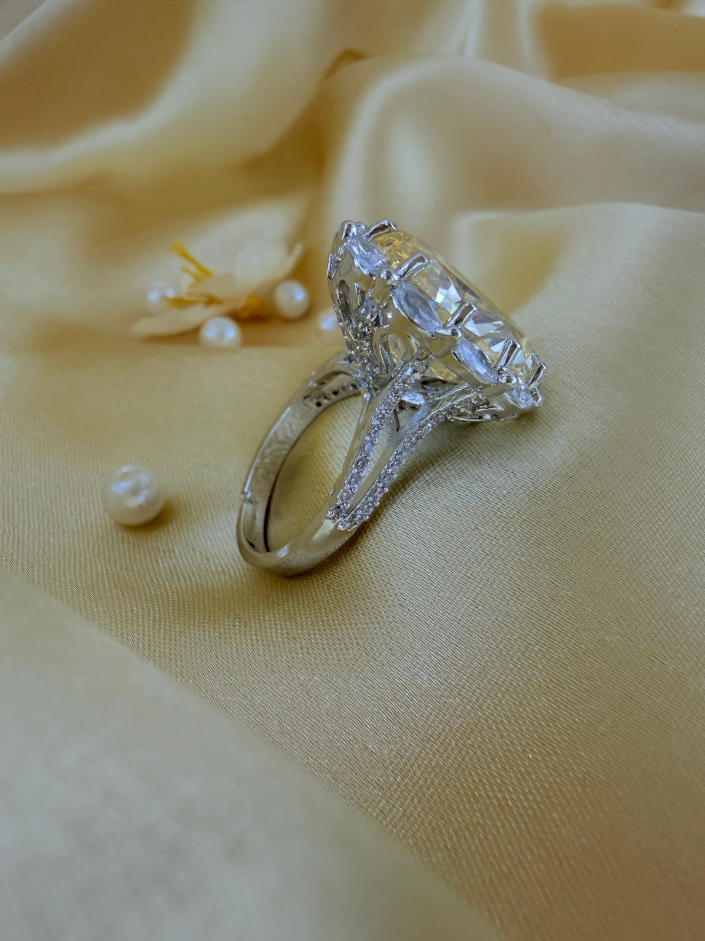 Turkish Zultanite Statement Cocktail Ring