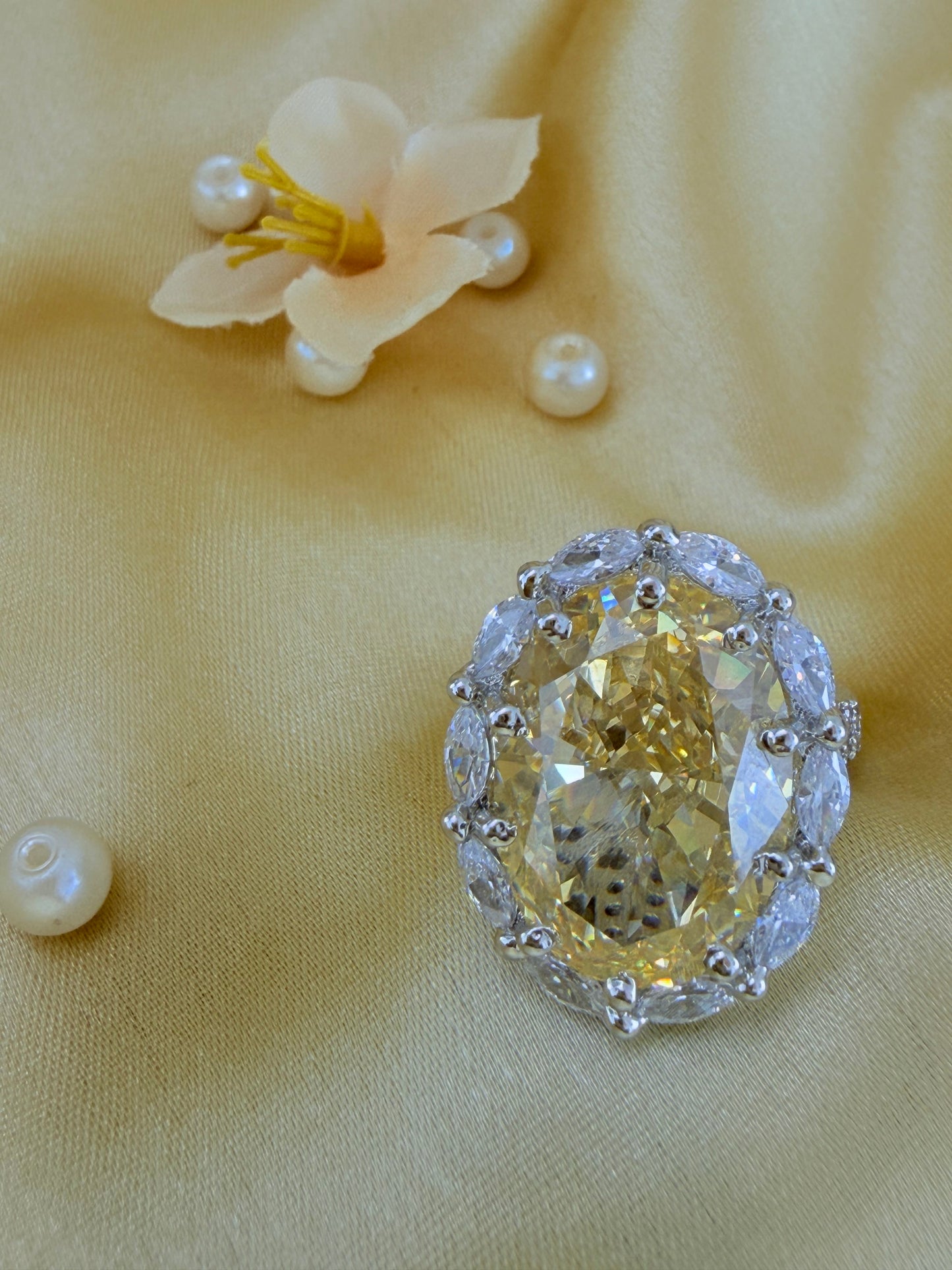 Turkish Zultanite Statement Cocktail Ring