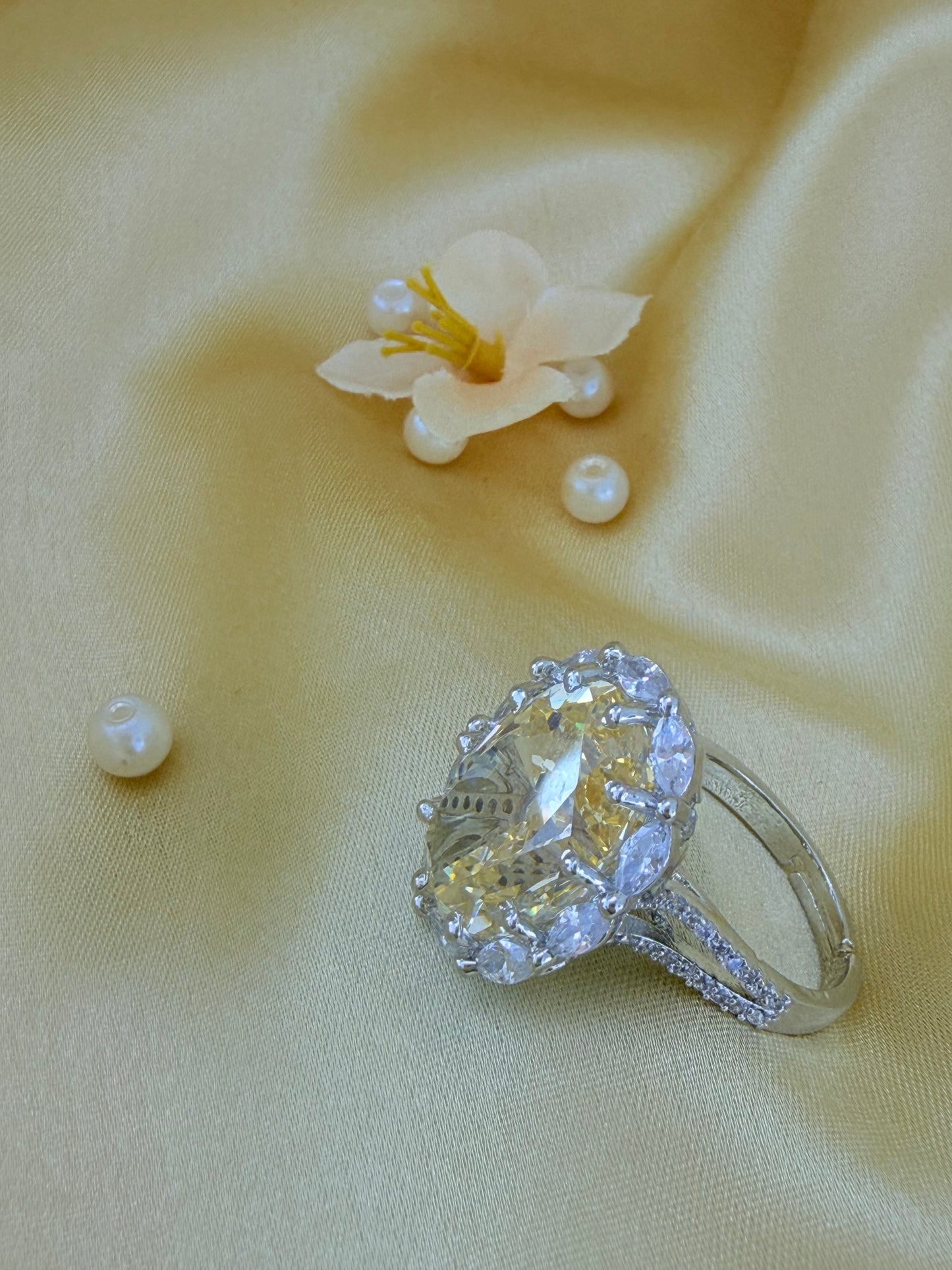 Turkish Zultanite Statement Cocktail Ring