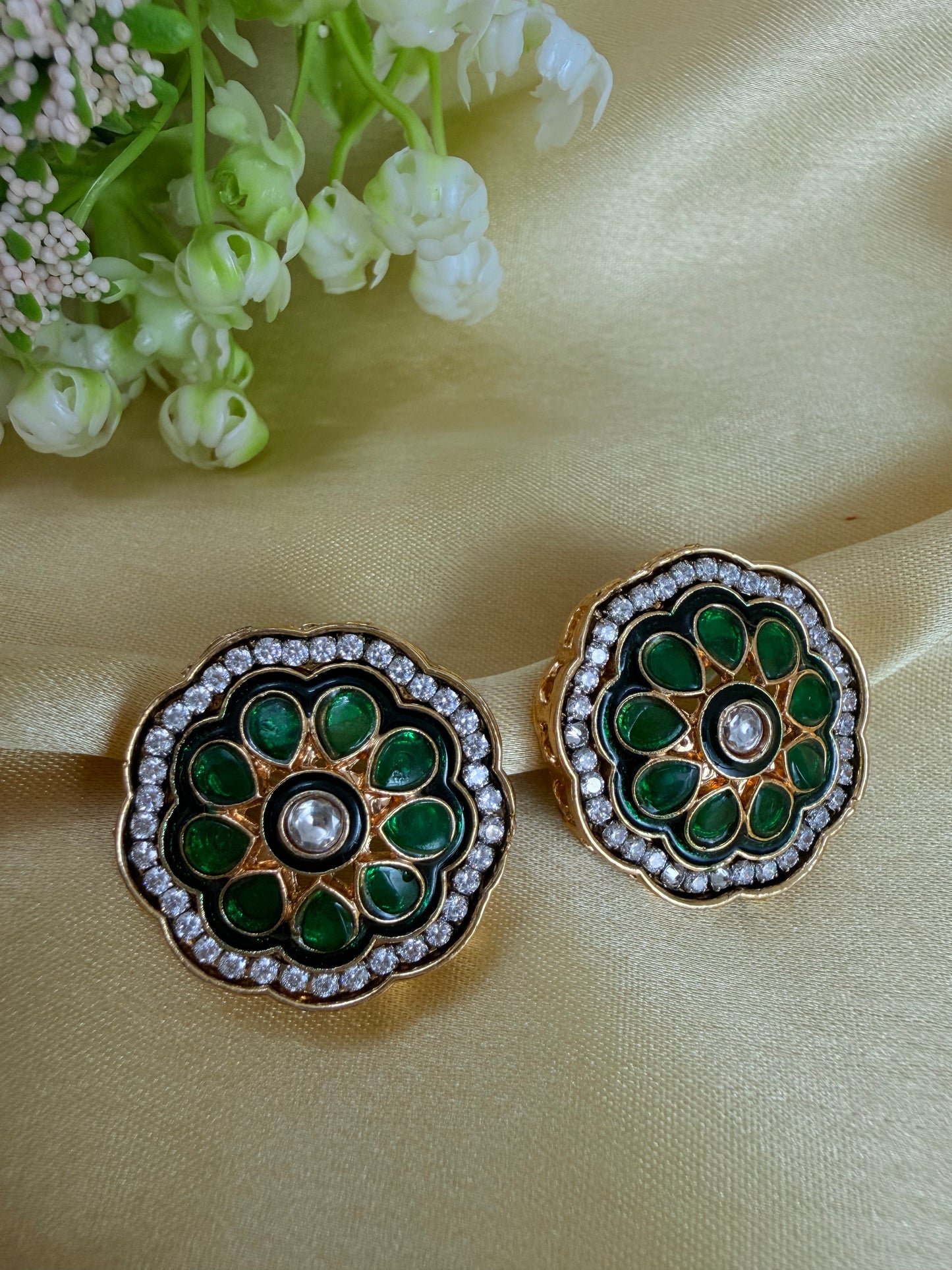 ✨Kundan Meenakari tops✨
