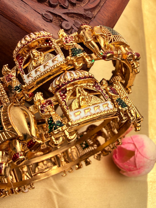 Rajwadi Royal Wedding procession (Doli theme) Bangles