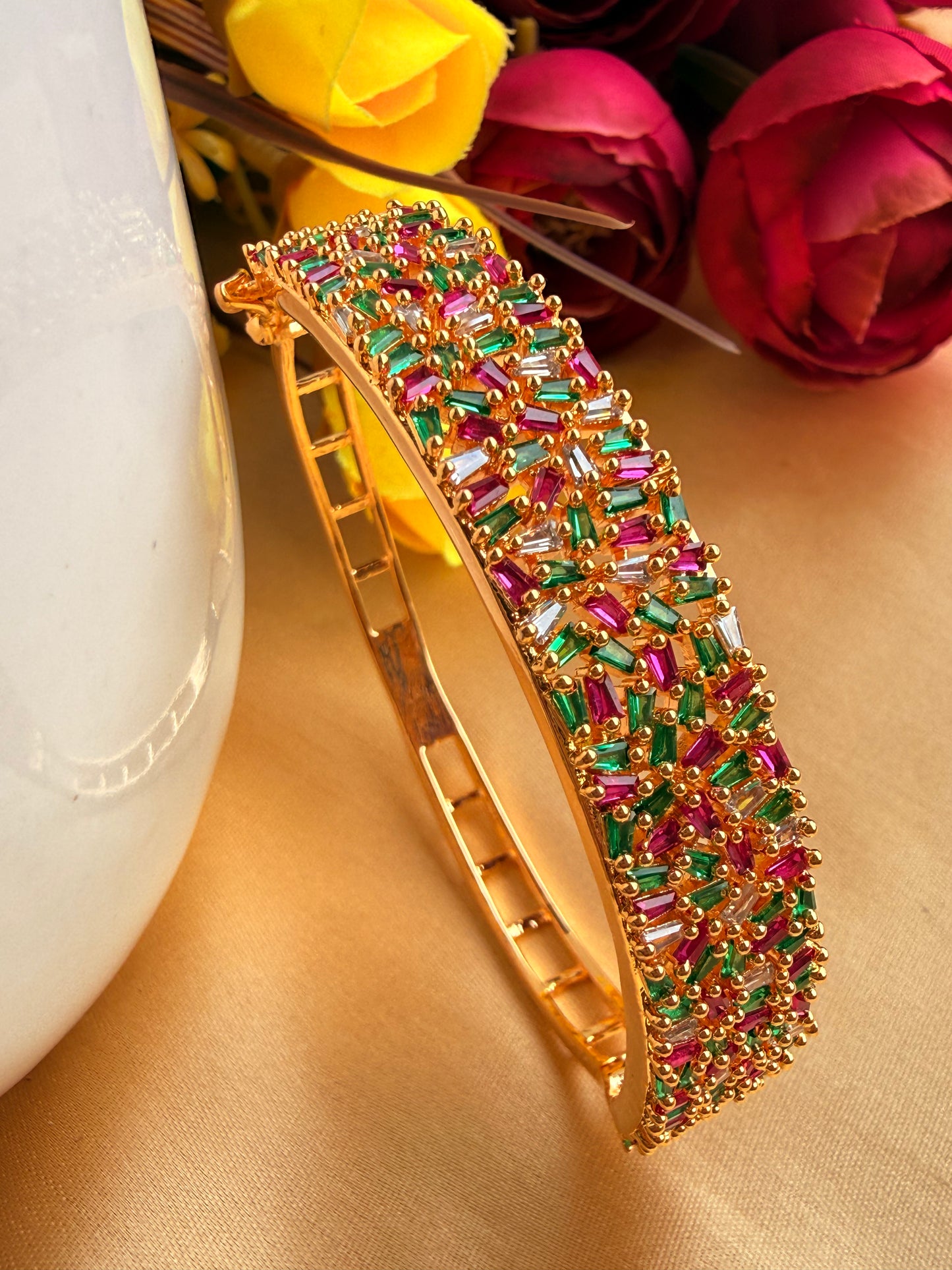 Shimmer & Shine Statement Cuff Bangle