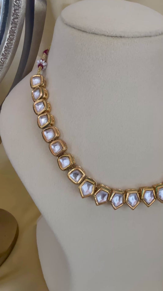 ✨Kundan single layer Necklace ✨